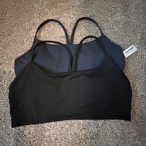 Old Navy Black and Blue Bandeau Intimates